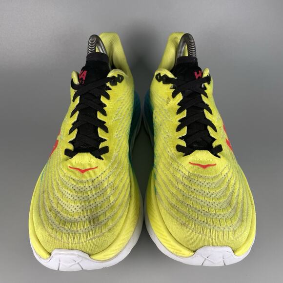 Hoka One One Mach 5 Women’s Size 9 B Neon Burst Running Sneakers Athletic Shoes - Picture 2 of 9